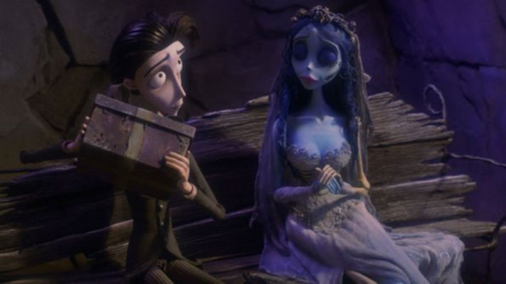 A scene from Tim Burton's, The Corpse Bride, to illustrate the feeling of turning 40-something.